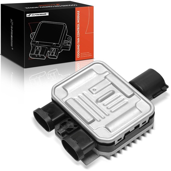 A-Premium Engine Radiator Cooling Fan Control Module Compatible with Ford