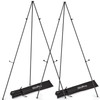 Nicpro Art Folding Easels for Display, 2 Pack 63 Inches