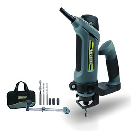 Performax 5.8 Amp Cut Out Spiral Saw Kit 30000 RPM Lightweight Removable Assist Handle