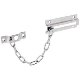 Merriway BH02668 Door Security Chain - Chrome Plated Steel