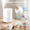 URPOWER 300ml Aromatherapy Essential Oil Diffuser Ultrasonic Air Humidifier AUTO
