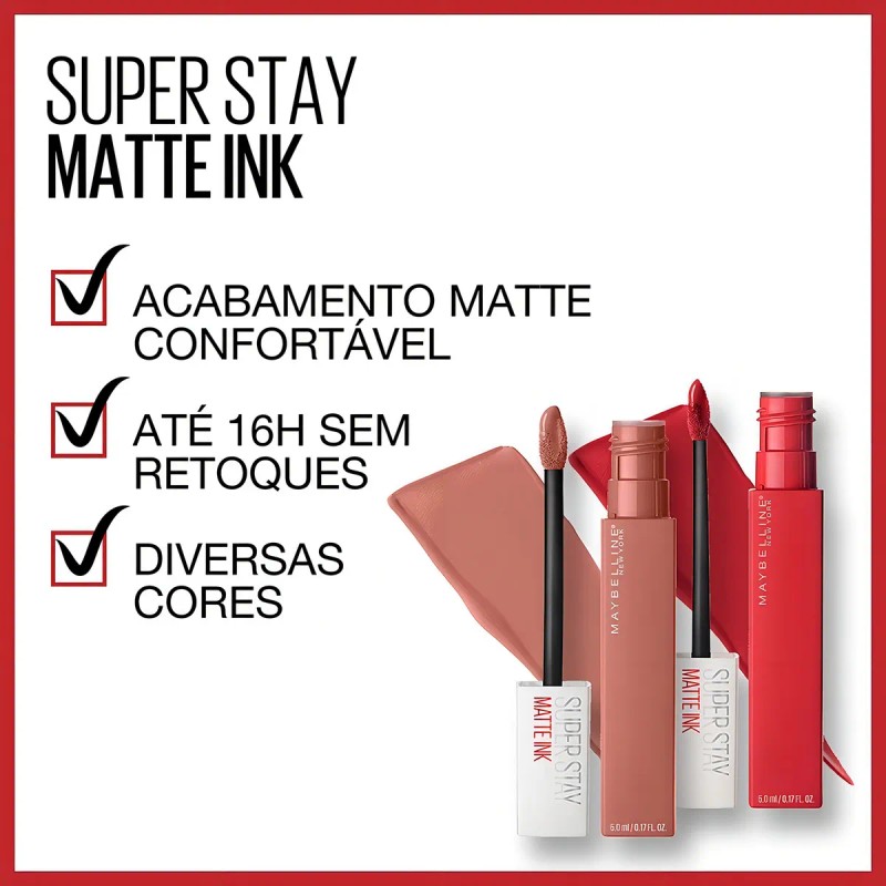 Maybelline SuperStay Matte Ink 160 Pink Mover