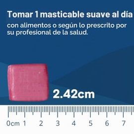Bariatric Fusion Citrato de calcio de 500 mg y vitamina bariátrica suave para masticar, sabor a ponche de frutas, pacientes de cirugía bariátrica, inc