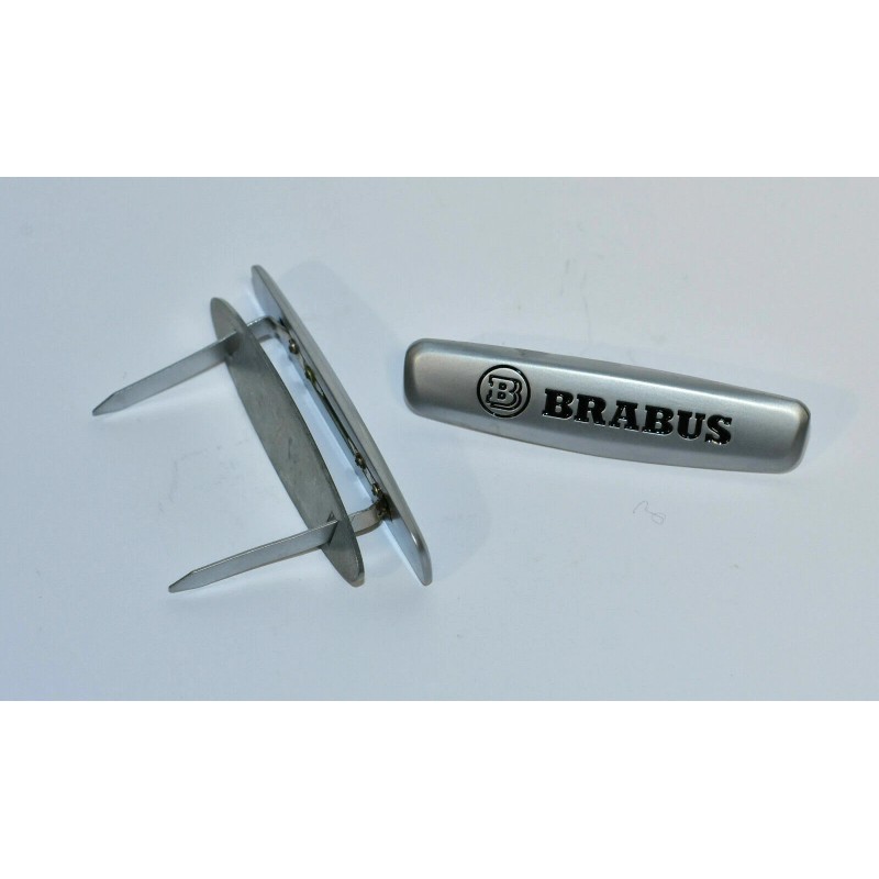 Brabus 2X Seat Emblem Upholstery Badge for Brabus car seats