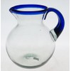 Eye4Art Mexican Margarita Glasses, Blue Rim, with the matching pitcher,