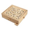 STERLING Games Large Wooden Labyrinth 13.5" x 13" Marble Ball