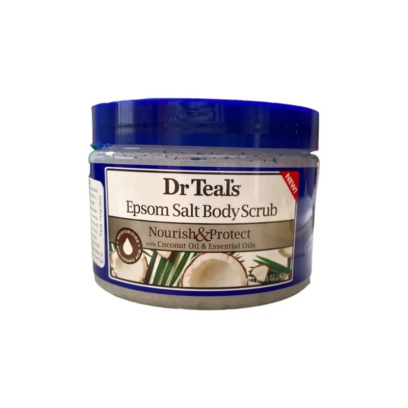 Dr Teals Exfoliante Corporal Sal Pura Y Aceite De Coco