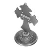Jesus Statue Ornament Alloy Jesus Christ Cross Statue Figurine Christian