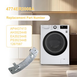 4774ER2008A Washer Dryer Door Hinge Compatible With Lg Dryer and Washer Hinges Replaces 1267587 AP4437413, AH3523448, EA3523448, PS3523448,WM2010CW, PD00030111, EAP3523448, WM1812CW, WM1814CW