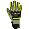 Cressi HEX Grip Gloves, Lime, XL