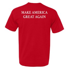 Trump 45-47 MAGA Tee - Red - X-Large
