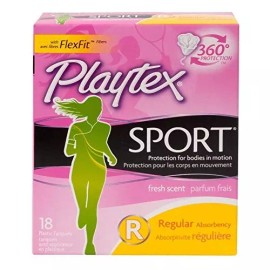 - Los Tampones Playtex Deporte Regular 18 Conde Sin Aroma (3 P