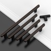 Amerdeco 10 Pack Oil Rubbed Bronze Cabinet Knobs 1.46 Inch(37mm)