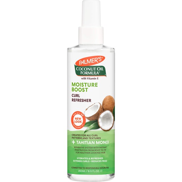 Palmer's Coconut Oil Formula Moisture Boost Curl Refresher Spray, 8.5 Ounce