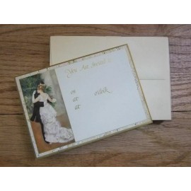 Caspari  YOU ARE INVITED Renoir painting Party Invitations 10 cards w/ envelopes CASPARI