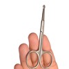 Baby Scissors with Rounded Probe Stainless Steel 0m + 3