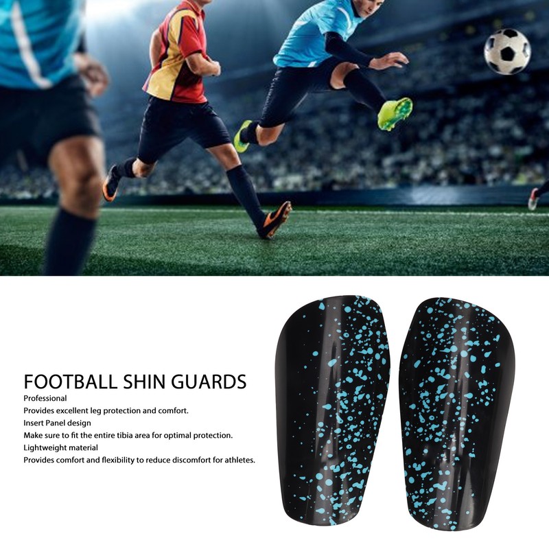 1 Pair Football Shin Guards Prevent Injuries Comfortable Professional Soccer