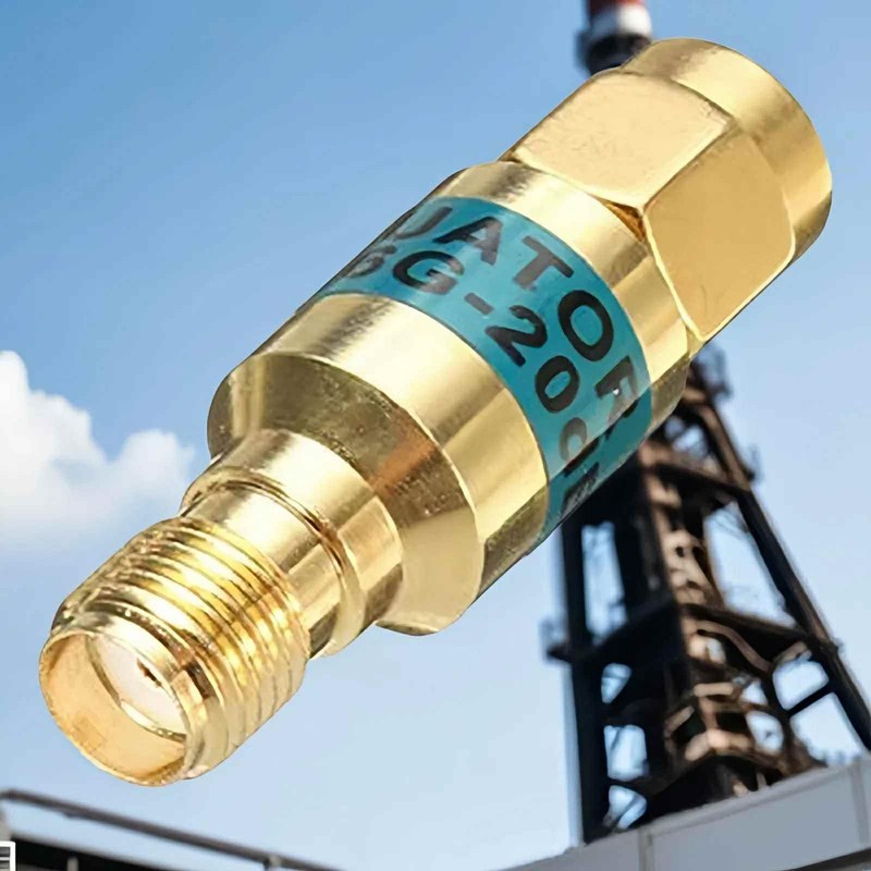 BECEN 2 Watt 30db Fixed Attenuator - SMA Male to