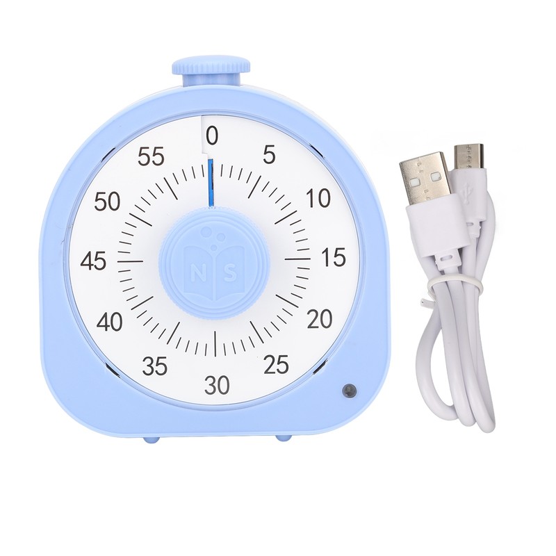 60 Minute Visual Timer for Kids Adults with Two Reminder