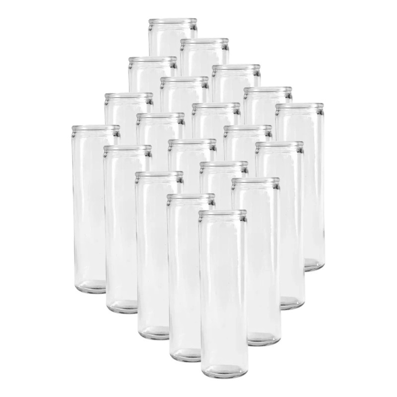 CEB Caja Con 20 Piezas De Vaso 100 Para Veladora