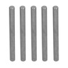 5Pcs Long Rod Nut Hex Coupling Straight Bar Stainless Steel