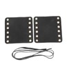 Motorcycle Hand Grip Cover Fiber Simulated Leather Anti Slip Retro