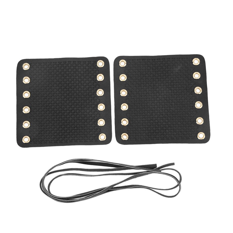 Motorcycle Hand Grip Cover Fiber Simulated Leather Anti Slip Retro
