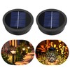 Ddlisu 2-Pack Solar Light Replacement Top, Replacement Solar Light Parts