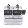 TOPTIE 2-Unit Desktop Tally Counter, Counter Clicker with Base, for