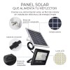 EGTMA Kit Reflector Led + Panel Solar + Control De