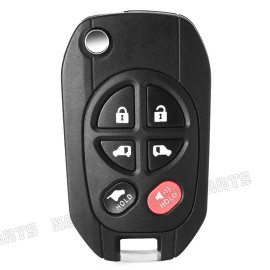 KeylessAutoParts GQ43VT20T -Dot Chip for Toyota Sienna 2004-2010 Upgraded Flip Remote Key Fob
