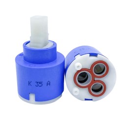 Kerox K35A Faucet Cartridge | Original Replacement Cartridge for La Torre, Gerber, Danze & Moen| Single Lever Shower Tub Repair Parts | Diameter 35mm 1 3/8" Mixer Tap Cartridge Replacement (1 Pack)