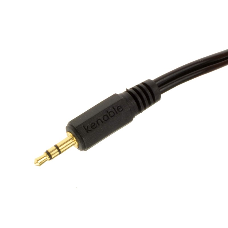 kenable 3.5mm Right Angle Male Jack to Jack Stereo Audio