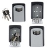 4 Digit Wall Mounted Weather Resistant Combination Key Safe Box