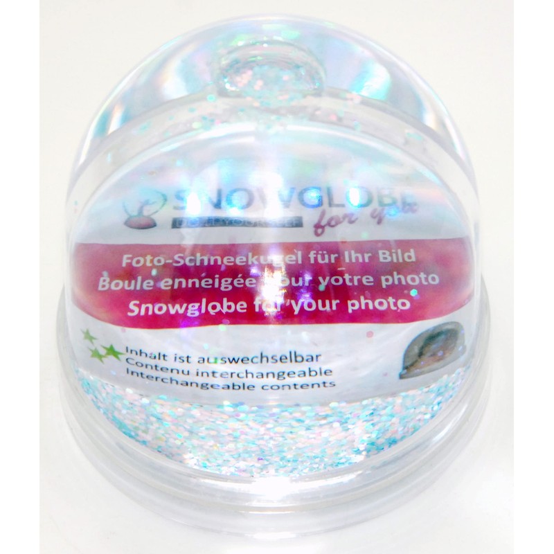 Snowglobe for you 50001 Photo Snow Globe Large with Picture
