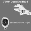 FTGear Adjustable Torque Wrench, 10-60 N.m Torque Wrench with 30mm