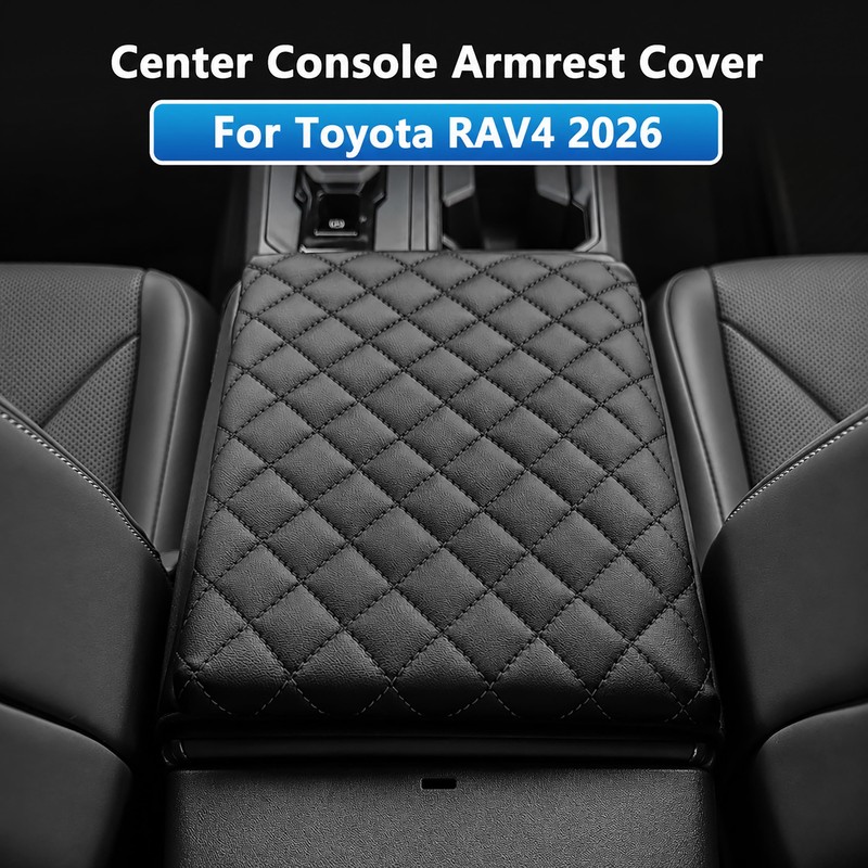 RSLUX Center Console Cover for Toyota RAV4 2026 Accessories Thickened