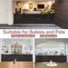 85" Wide Retractable Baby Gate for Stairs, Long Dog Gate,