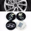 HYUNDAI - Juego de 4 tapas de cubeta de rueda