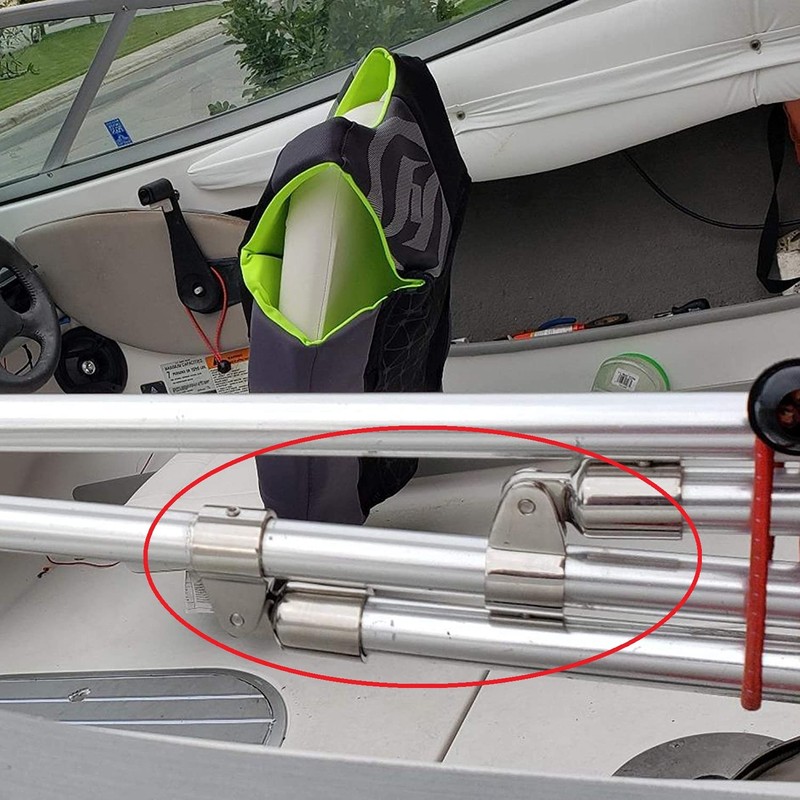 SHENGHUISS Bimini Top Cap Eye End Boat Fitting Stainless Steel