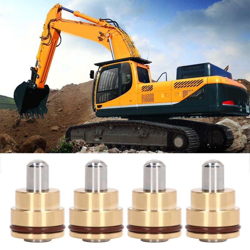 4 Pcs Excavator Control Valve Handle High Hardness Joystick Hydraulic