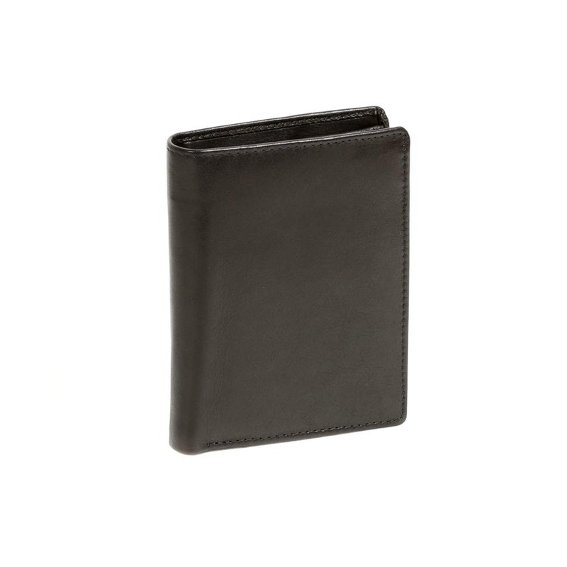 LEAS Men's Wallet with RFID Protection, Compact, Men's Wallet, Flat