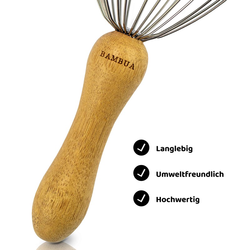 BAMBUA - Head massage spider with 24 fingers - bamboo