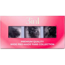 LLBA Promade Mix Fans | Handmade Volume Eyelashes | Multi Selections From 5D To 12D | C CC D Curl | Thickness 0.03~0.1 mm | 9-18mm Length | Long Lasting | Easy Application (8D-0.05 CC, 16-17-18mm)