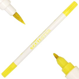 Squidster Skin Marker Yellow Tattoo Pen with Two Tips Skin Marker