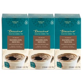 Teeccino Herbal Coffee Alternative Tee-Bags, sin gluten Dandelion