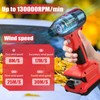 Cordless Leaf Blower,Jet Fan 130000 RPM Wind Speed,Compatible with Craftsman