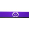 KA T304 Candy Purple License Plate Frame Stainless Steel Silver