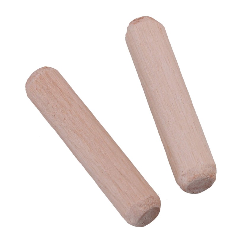 Yibuy 1000PCS Craft Wood Dowels 3cm Natural Wooden Dowel Rods