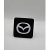3D Printed Mazda White Tow Hitch Cover/Plug/Cap for 2" Receivers